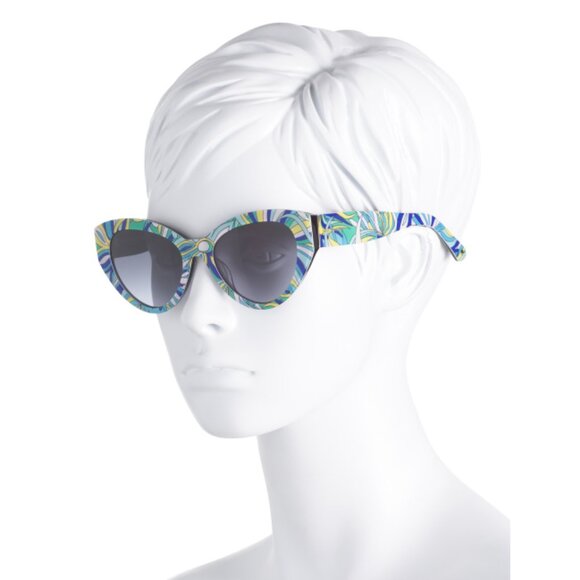 KATE SPADE Blue 55mm Oval Sunglasses - Picture 2 of 2